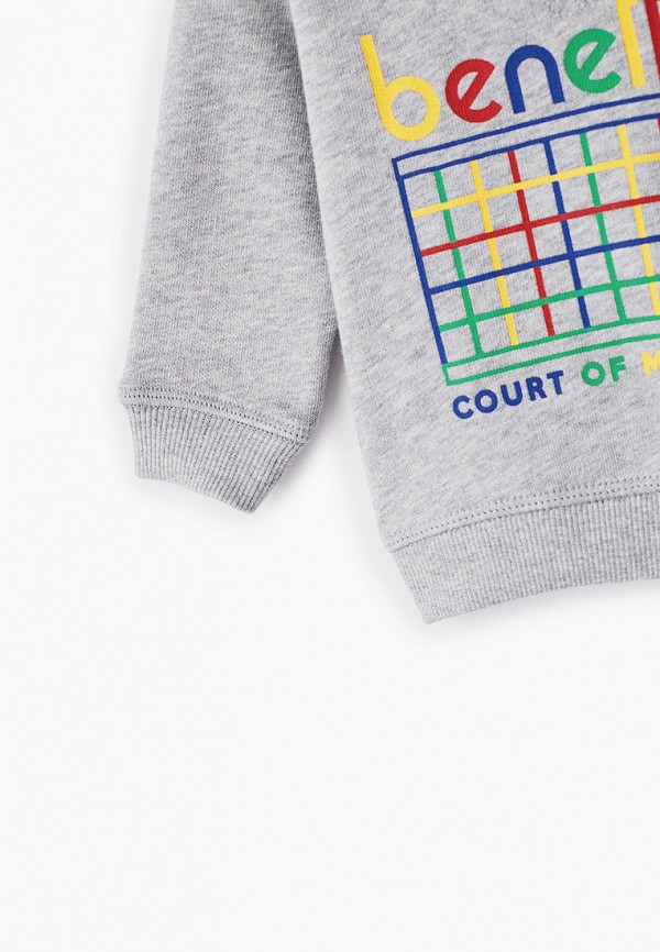

Свитшот United Colors of Benetton, Серый, United Colors of Benetton UN012EBJZLL8