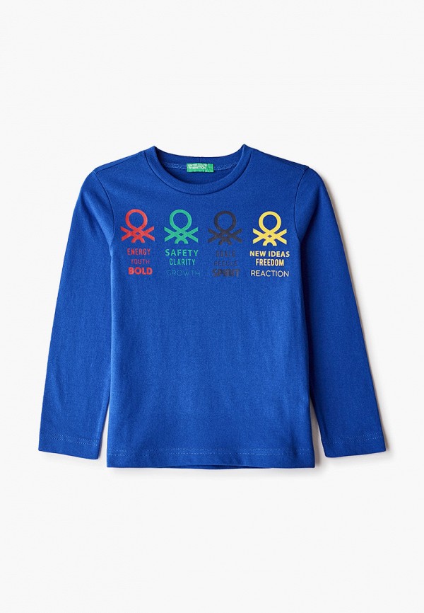 

Лонгслив United Colors of Benetton, Синий