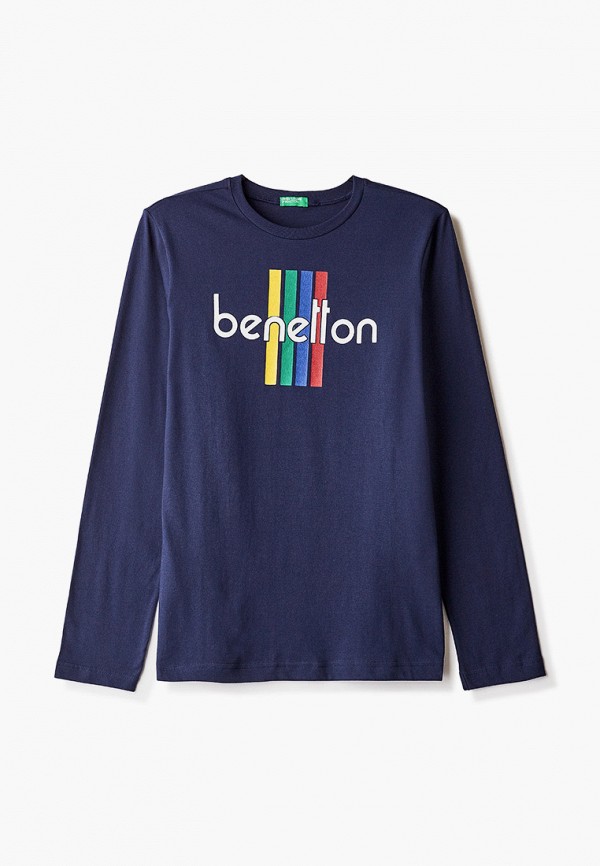 

Лонгслив United Colors of Benetton, Синий