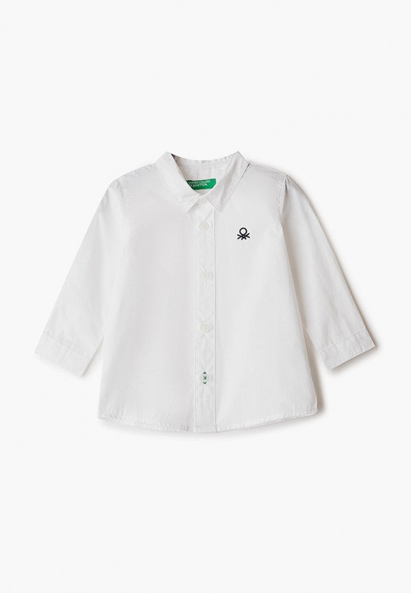 

Рубашка United Colors of Benetton, Белый, United Colors of Benetton UN012EBJZLS6