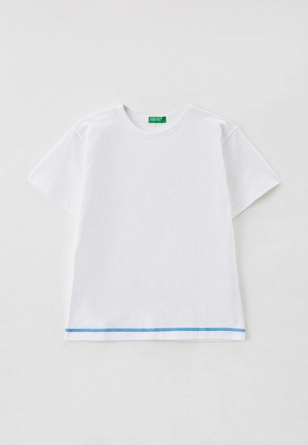 

Футболка United Colors of Benetton, Белый, United Colors of Benetton UN012EBMHAT2