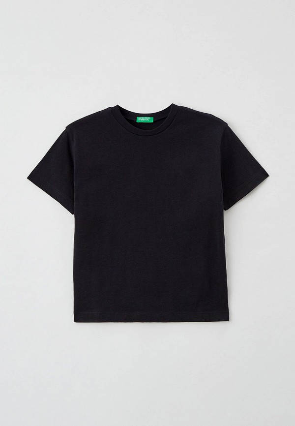 

Футболка United Colors of Benetton, Черный, United Colors of Benetton UN012EBMHAT4