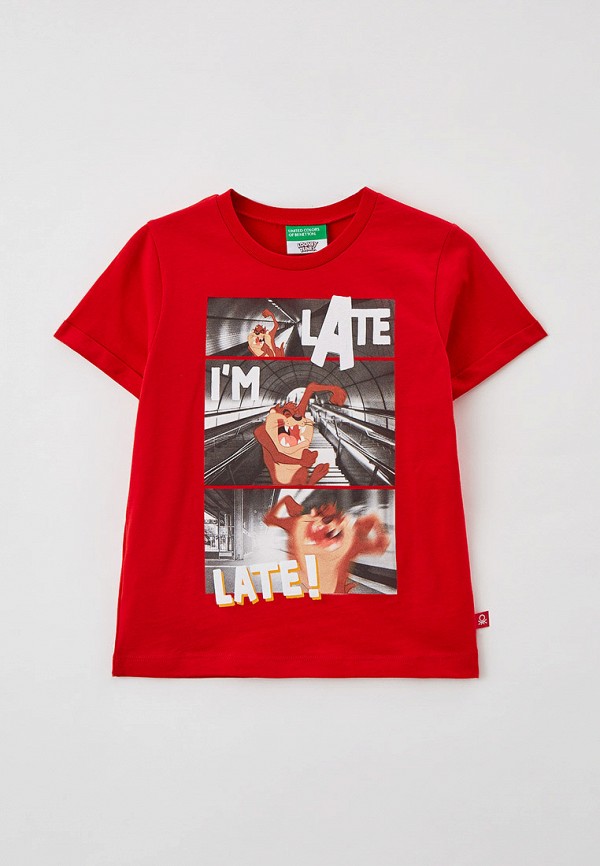 

Футболка United Colors of Benetton, Красный, United Colors of Benetton UN012EBMHAV3