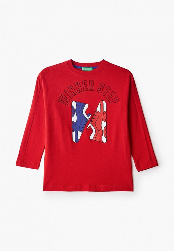 

Лонгслив United Colors of Benetton, Красный