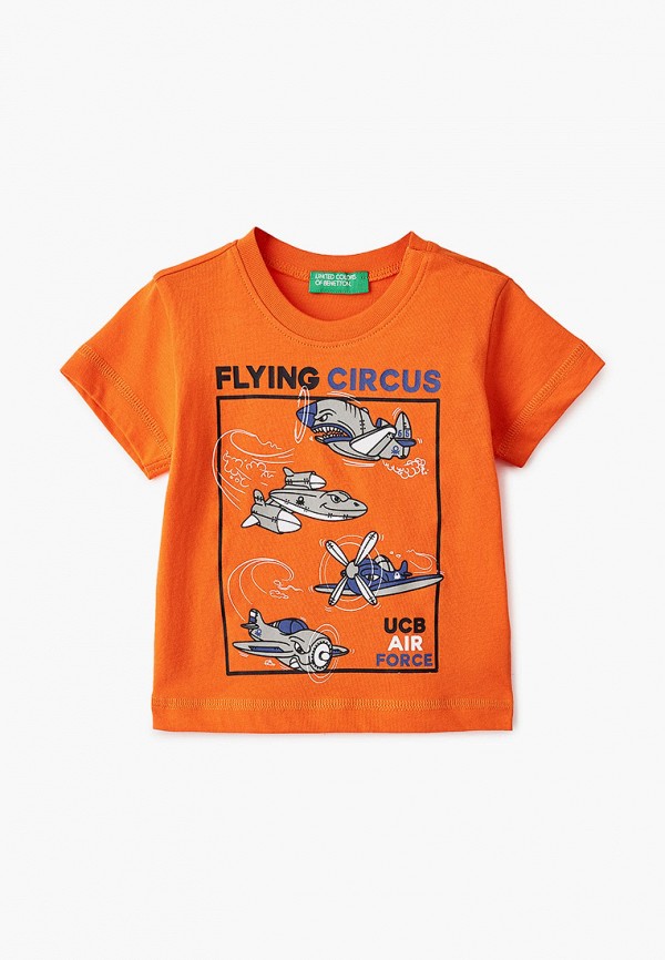 

Футболка United Colors of Benetton, Оранжевый