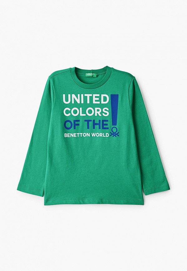 

Лонгслив United Colors of Benetton, Зеленый, United Colors of Benetton UN012EBMHJB4