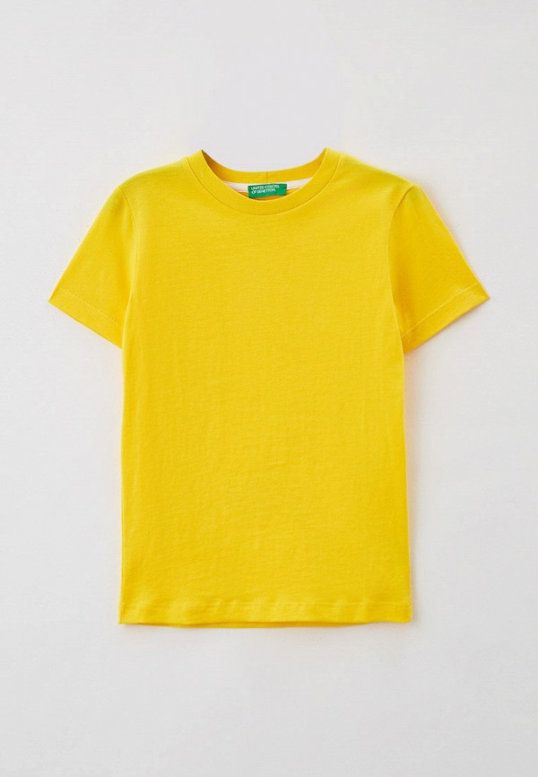 

Футболка United Colors of Benetton, Желтый, United Colors of Benetton UN012EBMHLV0