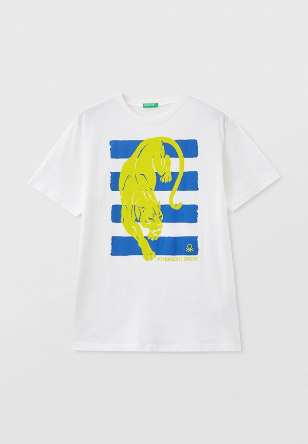 

Футболка United Colors of Benetton, Белый, United Colors of Benetton UN012EBMHLV4