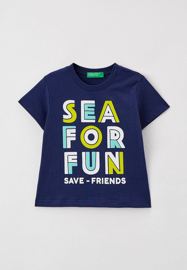 

Футболка United Colors of Benetton, Синий
