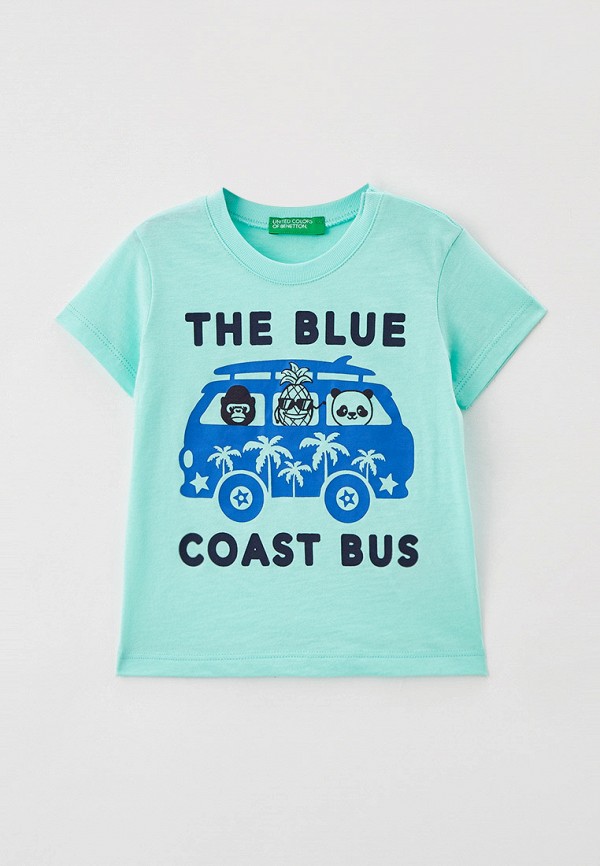 

Футболка United Colors of Benetton, Бирюзовый