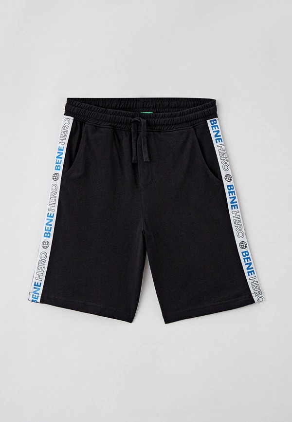 

Шорты United Colors of Benetton, Черный, United Colors of Benetton UN012EBMHMA7