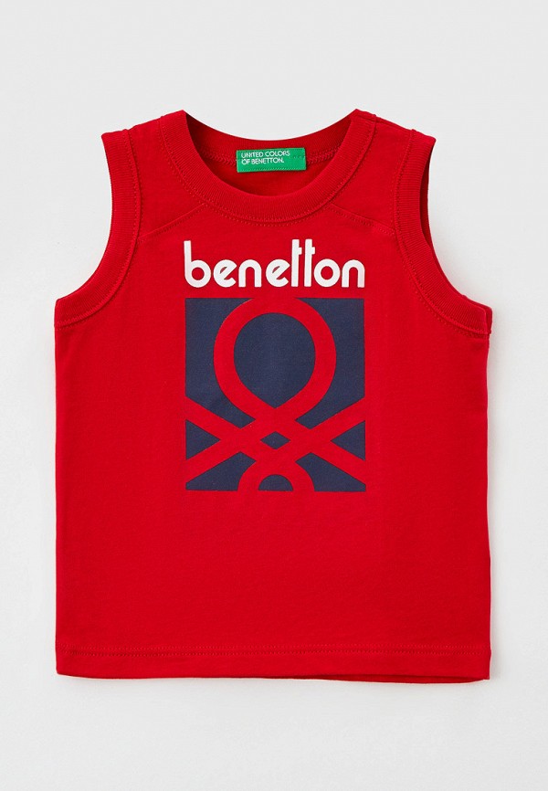 

Майка United Colors of Benetton, Красный, United Colors of Benetton UN012EBMHMD3