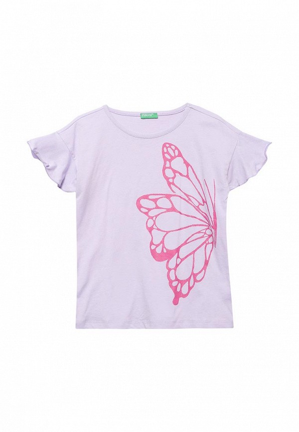

Футболка United Colors of Benetton, Фиолетовый