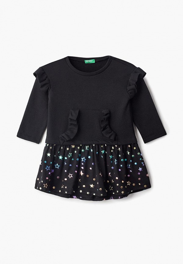 

Платье United Colors of Benetton, United Colors of Benetton UN012EGBYGU9, Черный
