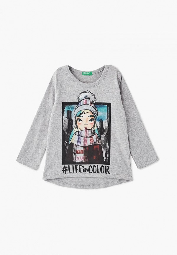 

Лонгслив United Colors of Benetton, Серый