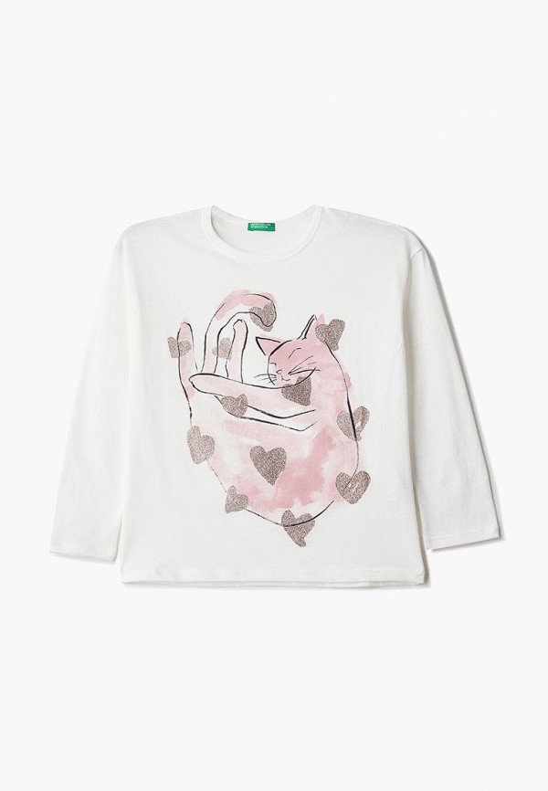 

Лонгслив United Colors of Benetton, Белый