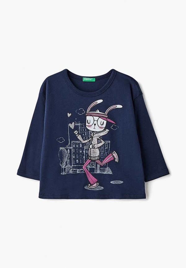 

Лонгслив United Colors of Benetton, Синий