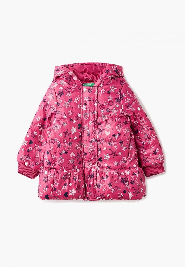 

Куртка утепленная United Colors of Benetton, Розовый