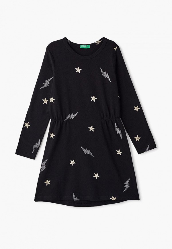 

Платье United Colors of Benetton, United Colors of Benetton UN012EGBZZL8, Черный