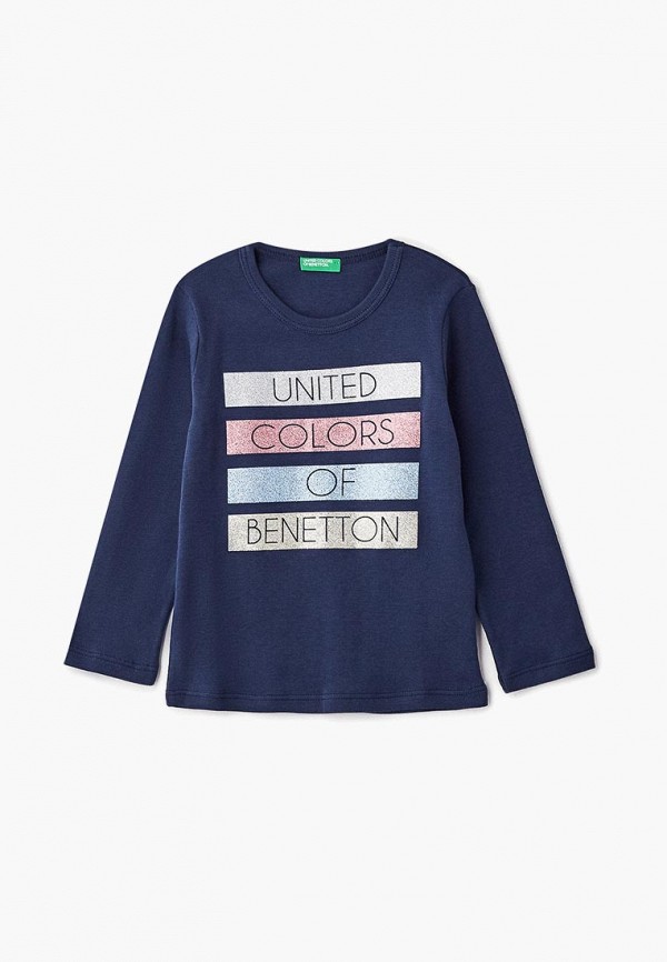 

Лонгслив United Colors of Benetton, Синий