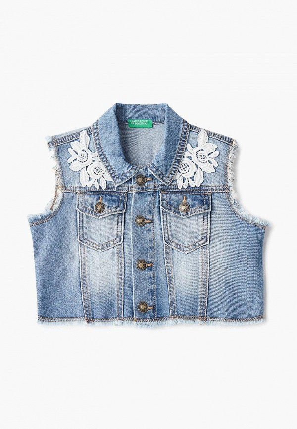 

Жилет джинсовый United Colors of Benetton, Синий