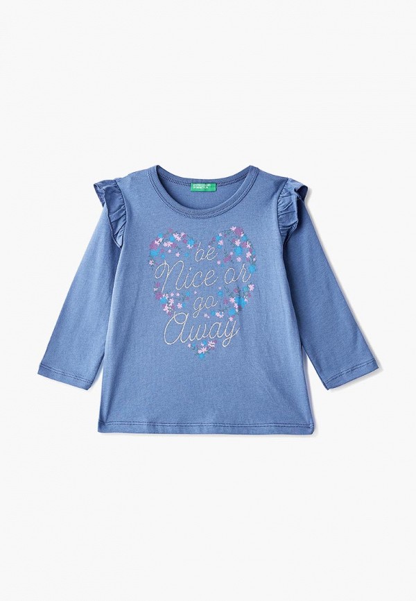 

Лонгслив United Colors of Benetton; United Colors of Benetton UN012EGDWZR1, Синий