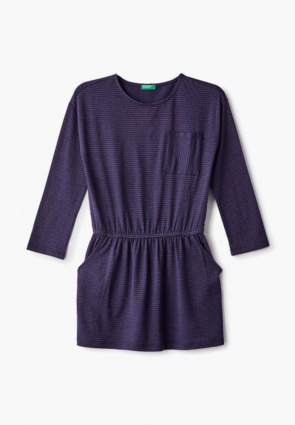 

Платье United Colors of Benetton, Синий, United Colors of Benetton UN012EGDXAE6