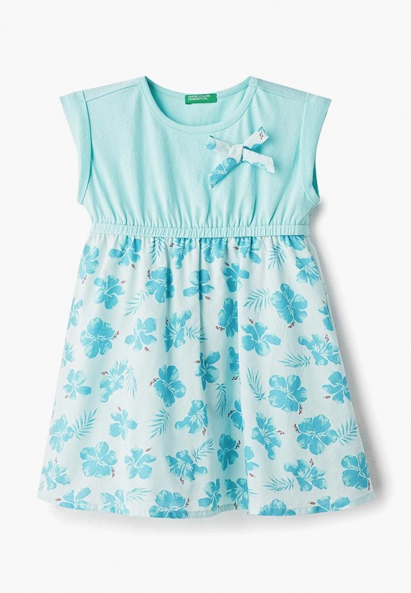 

Платье United Colors of Benetton, Голубой, United Colors of Benetton UN012EGDXAI7