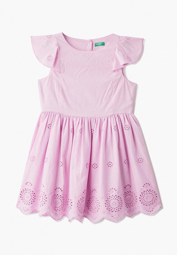 

Платье United Colors of Benetton, Розовый, United Colors of Benetton UN012EGDXBA9