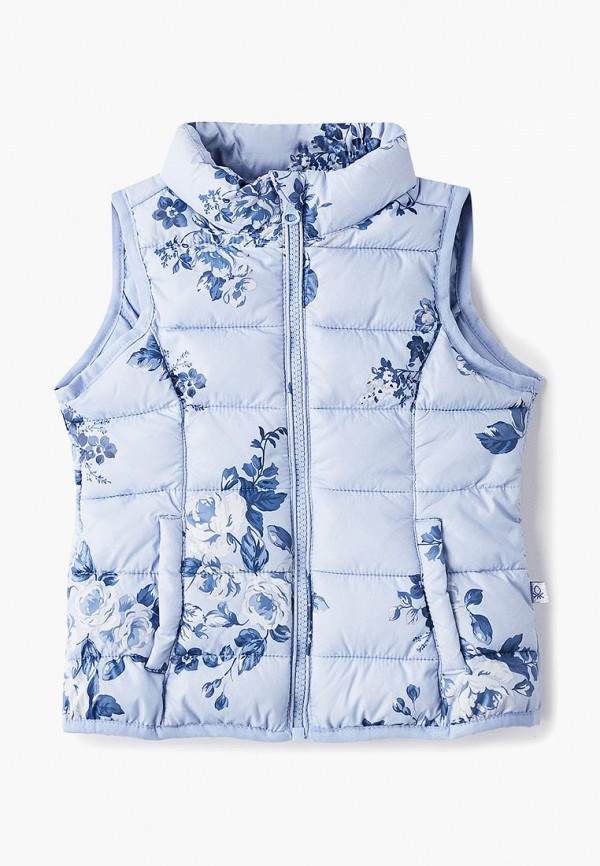 

Жилет утепленный United Colors of Benetton, United Colors of Benetton UN012EGDXJV5, Голубой