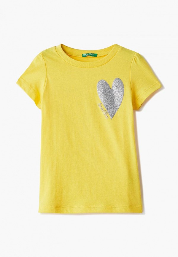 

Футболка United Colors of Benetton, United Colors of Benetton UN012EGDXJW5, Желтый