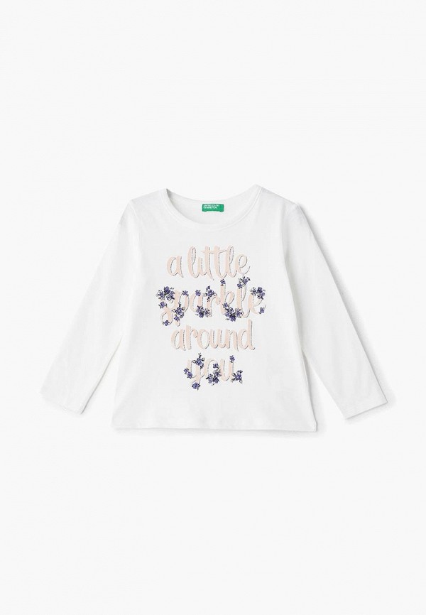 

Лонгслив United Colors of Benetton; United Colors of Benetton UN012EGDXJX1, Белый
