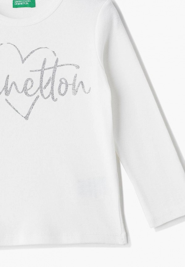 

Лонгслив United Colors of Benetton; United Colors of Benetton UN012EGDXJY8, Белый
