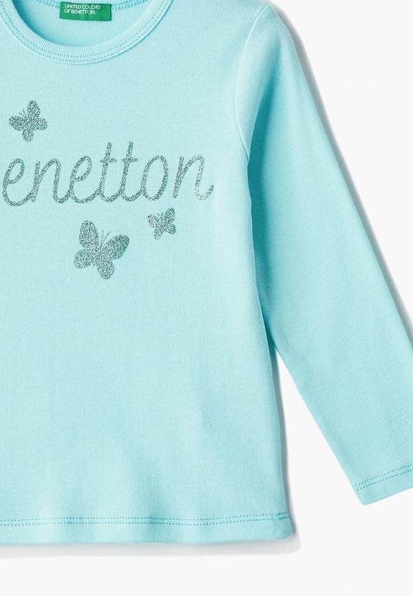 

Лонгслив United Colors of Benetton; United Colors of Benetton UN012EGDXJY9, Голубой