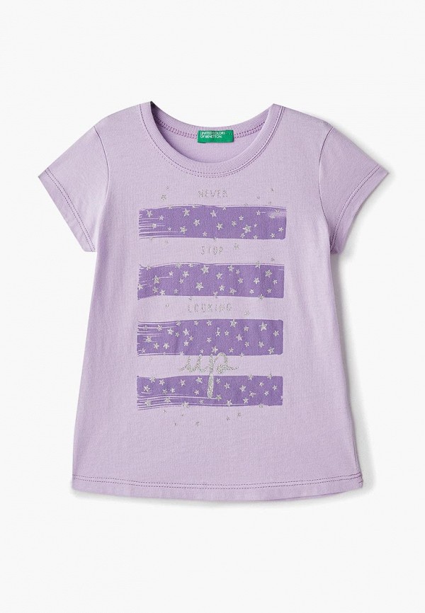 

Футболка United Colors of Benetton, Фиолетовый