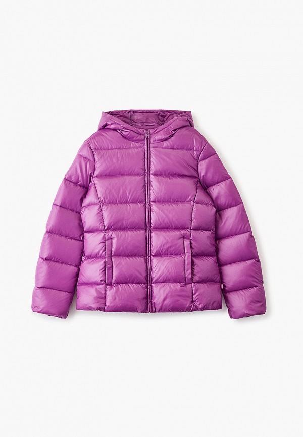 

Пуховик United Colors of Benetton, Фиолетовый, United Colors of Benetton UN012EGFUMX9
