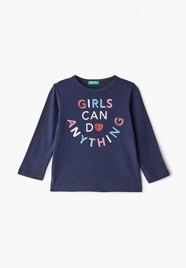 

Лонгслив United Colors of Benetton, Синий