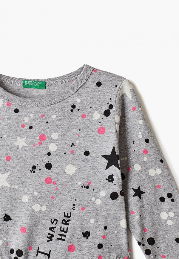

Платье United Colors of Benetton, Серый, United Colors of Benetton UN012EGFUNM2