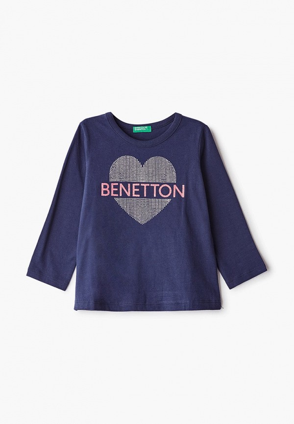 

Лонгслив United Colors of Benetton, Синий