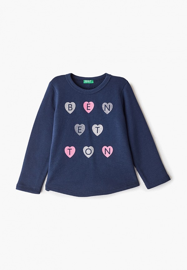 

Свитшот United Colors of Benetton, Синий, United Colors of Benetton UN012EGFUNO8