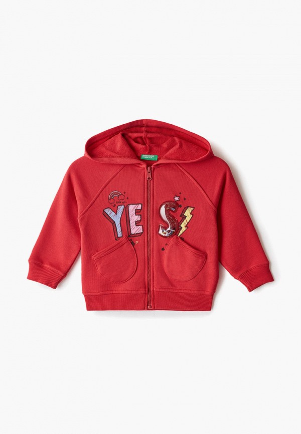 

Толстовка United Colors of Benetton, Красный, United Colors of Benetton UN012EGFUNP3