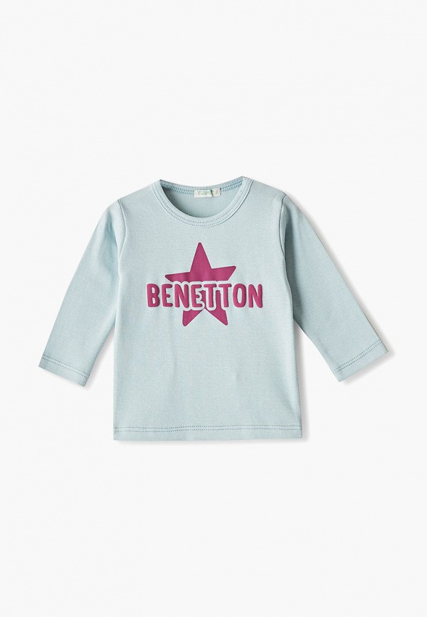 

Лонгслив United Colors of Benetton, Бирюзовый, United Colors of Benetton UN012EGFUOP3