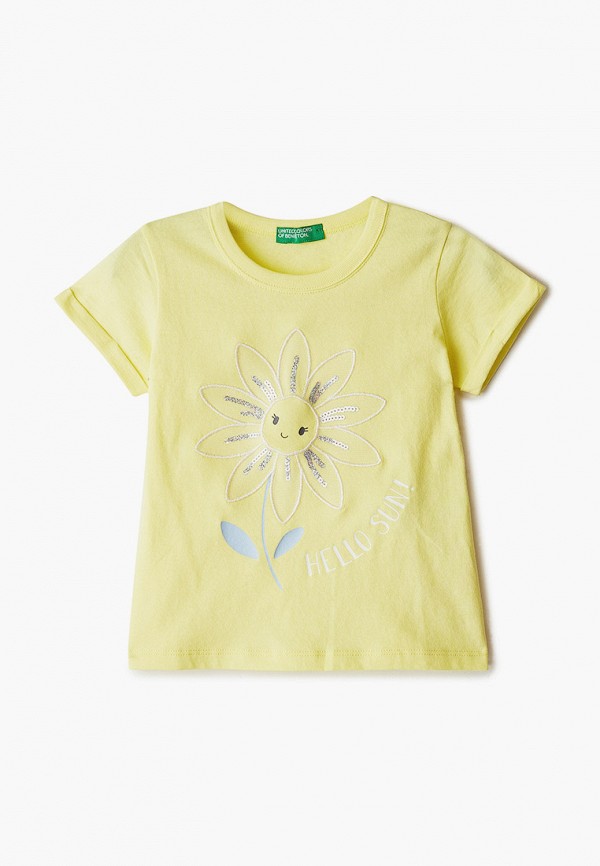 

Футболка United Colors of Benetton, Желтый, United Colors of Benetton UN012EGHXYT1