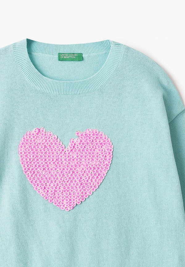 

Джемпер United Colors of Benetton, Бирюзовый, United Colors of Benetton UN012EGHYCY8