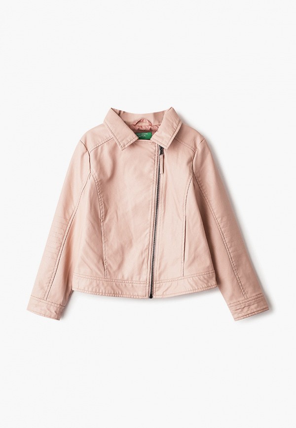 

Куртка кожаная United Colors of Benetton, Розовый