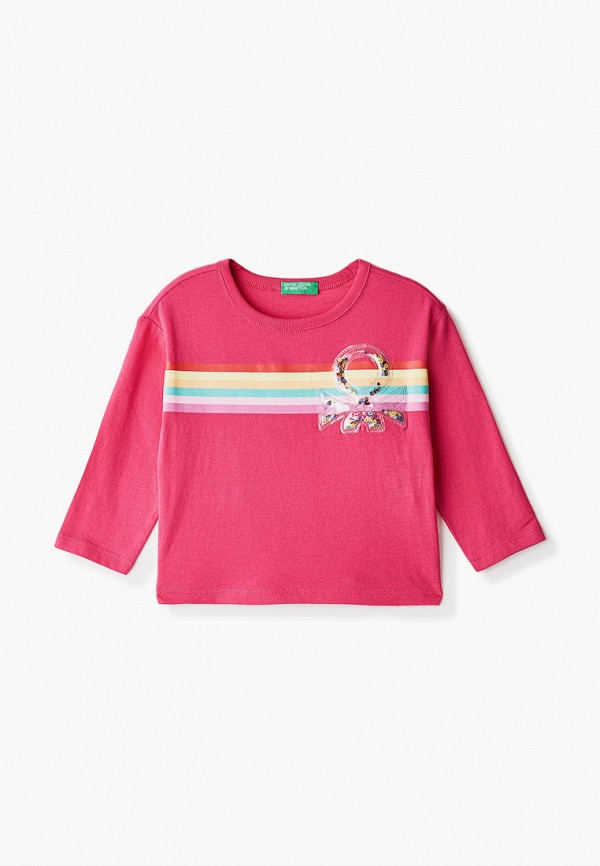 

Лонгслив United Colors of Benetton, Розовый, United Colors of Benetton UN012EGHYDC9