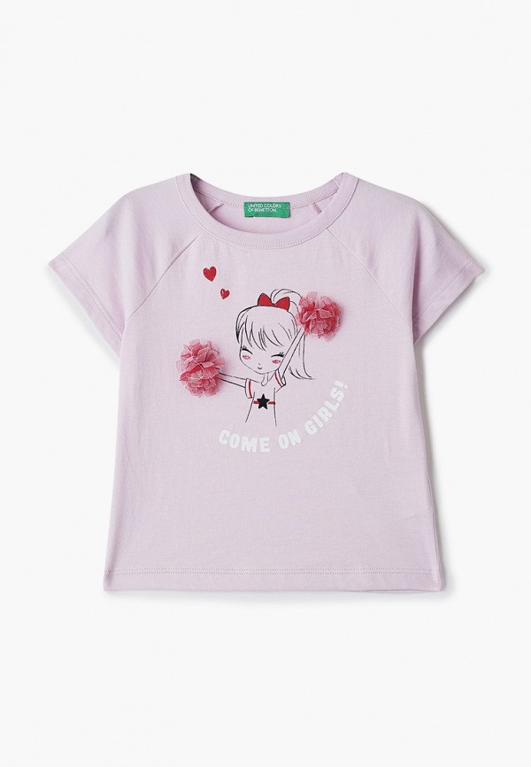 

Футболка United Colors of Benetton, Розовый, United Colors of Benetton UN012EGHYDF4