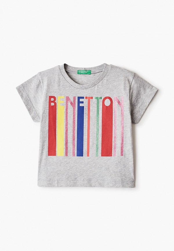 

Футболка United Colors of Benetton, Серый, United Colors of Benetton UN012EGHYDH7