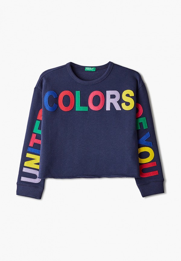 

Свитшот United Colors of Benetton, Синий, United Colors of Benetton UN012EGHYDI7