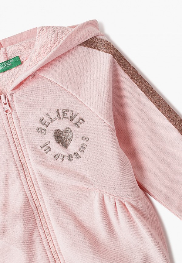 

Толстовка United Colors of Benetton, Розовый, United Colors of Benetton UN012EGHYDJ6